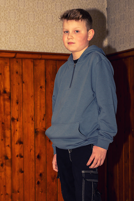 Rote Lippen Hoodie