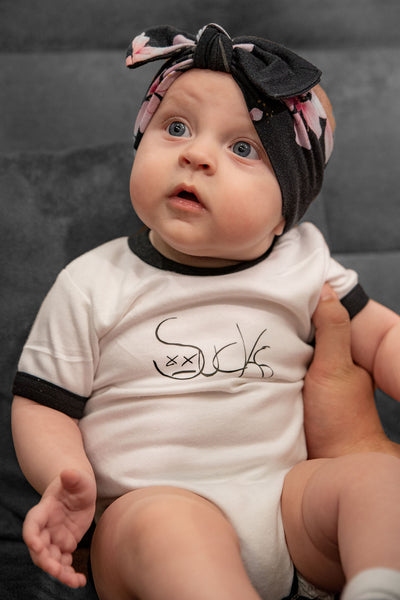 Baby wrestler bodysuit